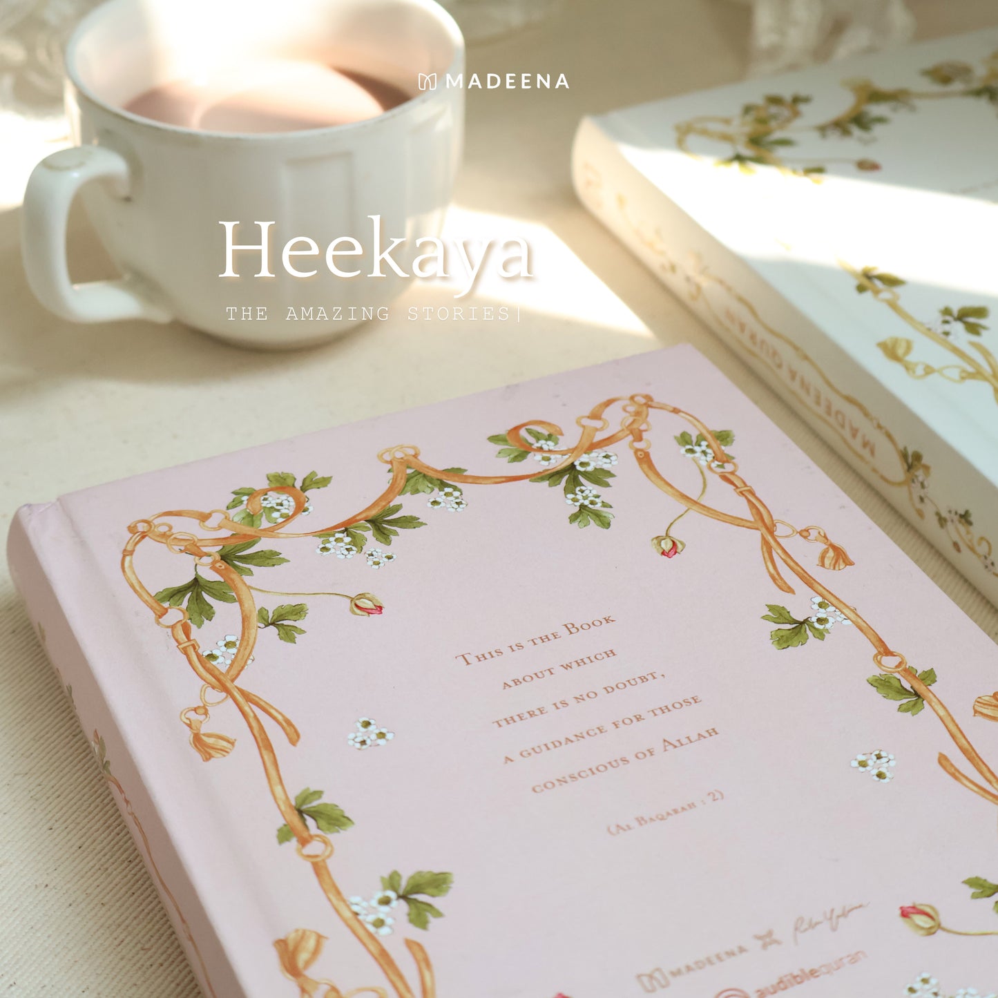 Madinaquran - Alquran Terjemahan QRCode Heekaya Hardcover Aesthetic