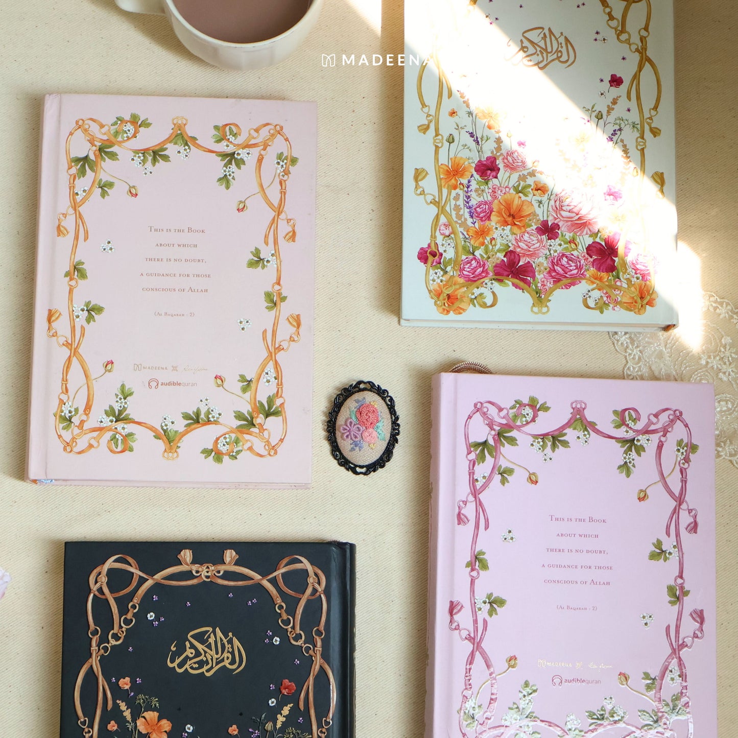 Madinaquran - Alquran Terjemahan QRCode Heekaya Hardcover Aesthetic