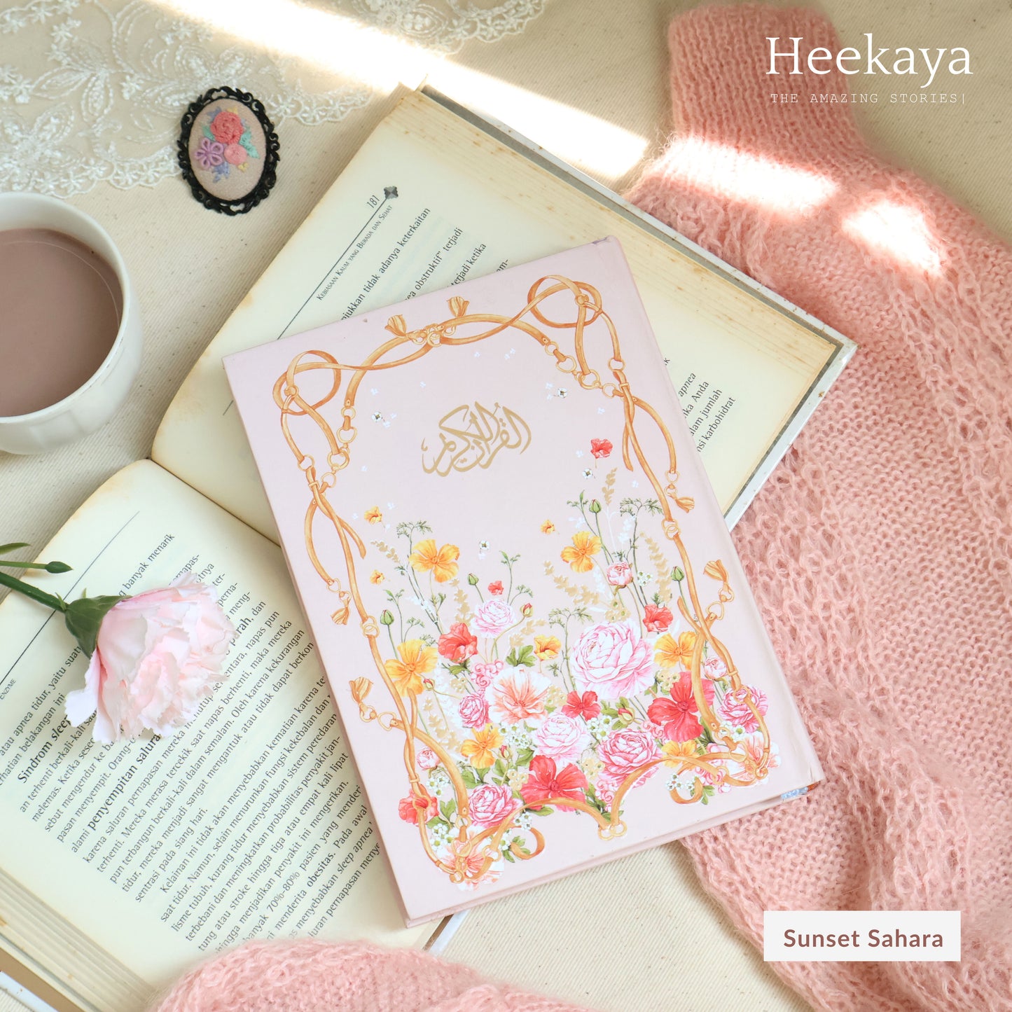 Madinaquran - Alquran Terjemahan QRCode Heekaya Hardcover Aesthetic