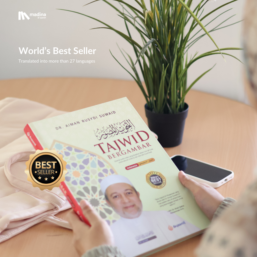 Kitab Tajwid Bergambar Dr. Aiman Rusydi Suwaid Original