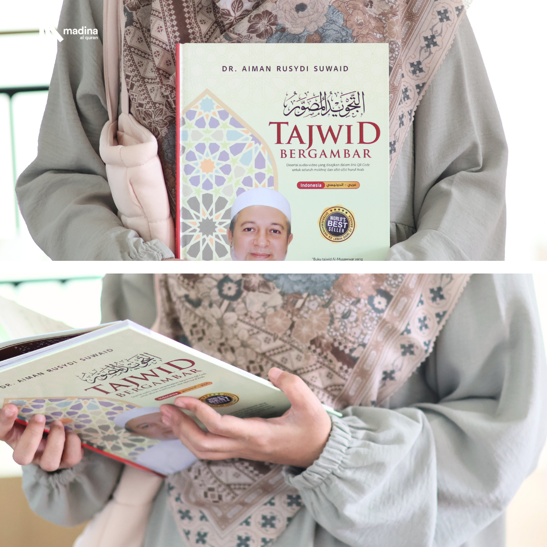 Kitab Tajwid Bergambar Dr. Aiman Rusydi Suwaid Original