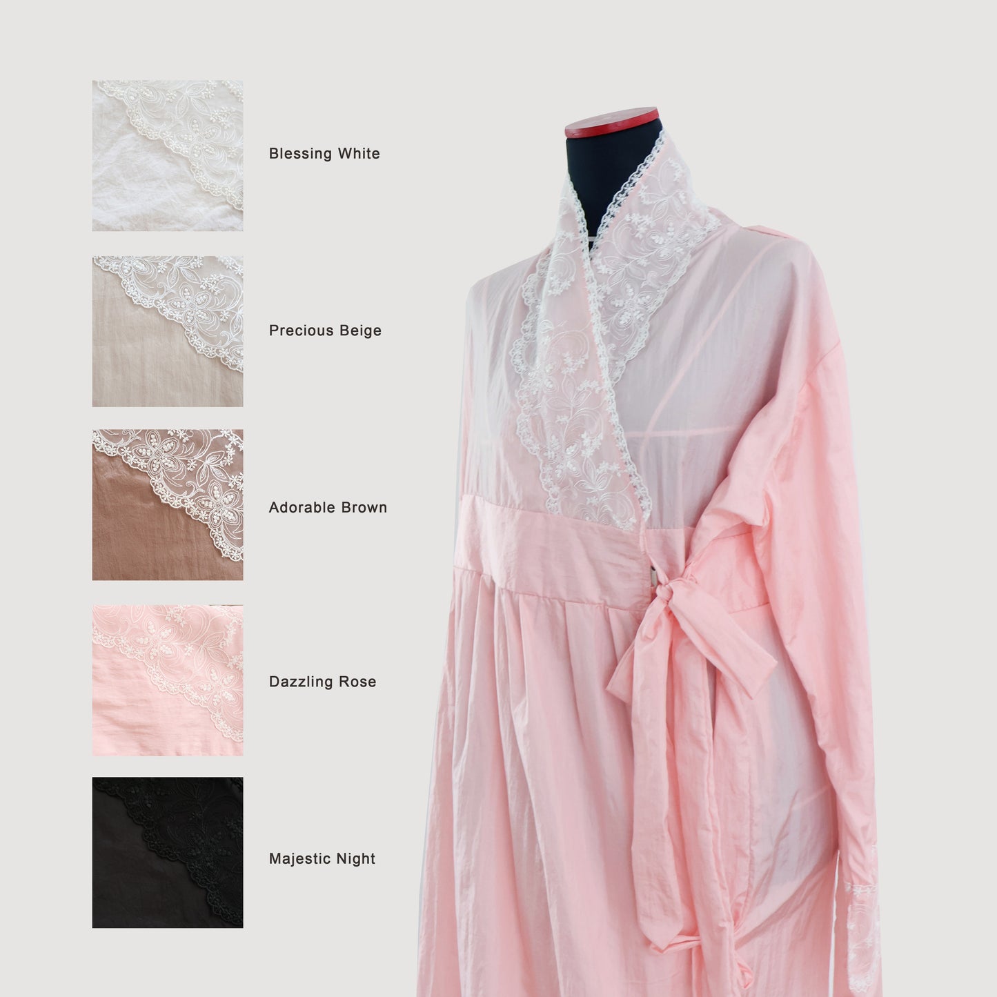 Madeena - Mukena Travel Terusan Abaya Raheela