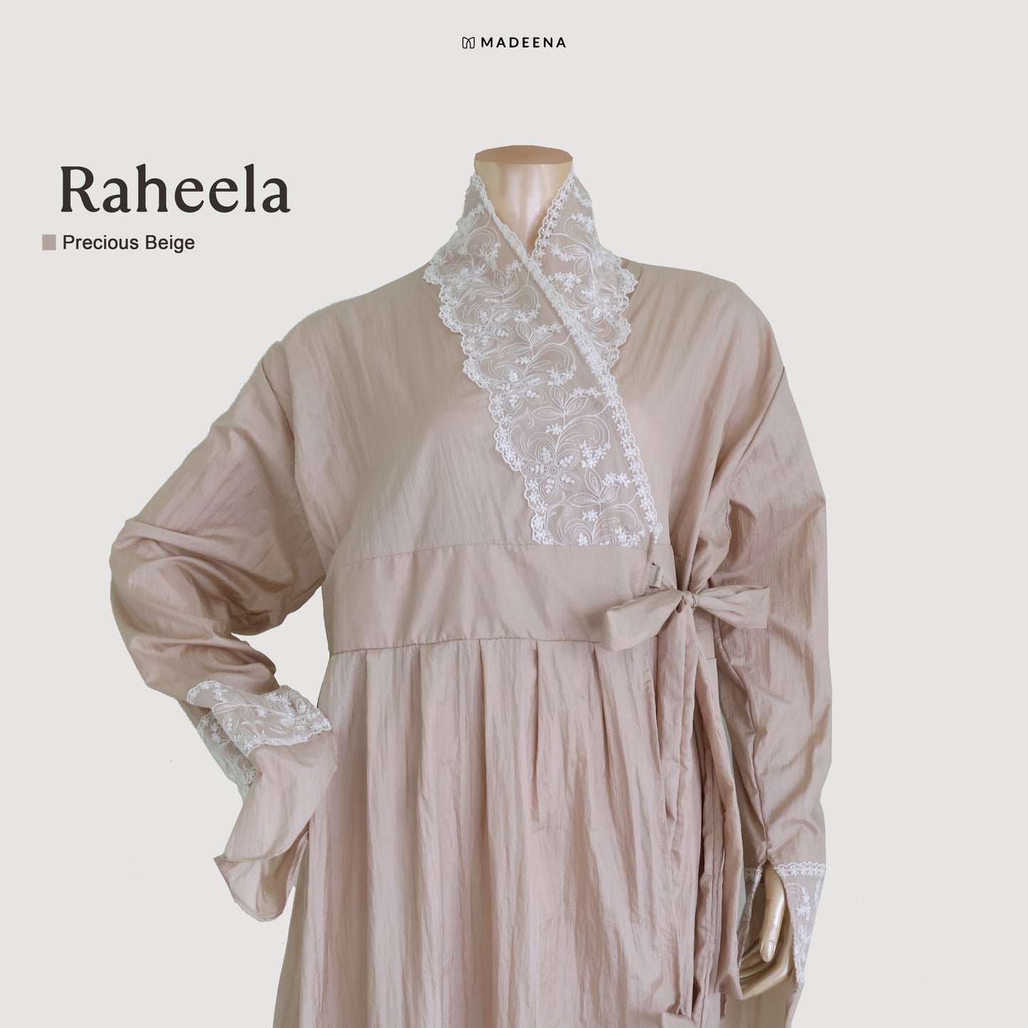 Madeena - Mukena Travel Terusan Abaya Raheela