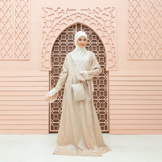 Madeena - Mukena Travel Terusan Abaya Raheela