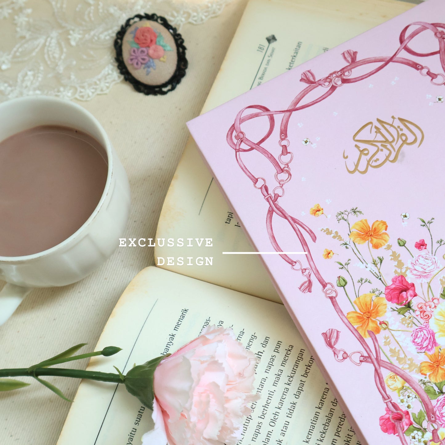 Madinaquran - Alquran Terjemahan QRCode Heekaya Hardcover Aesthetic