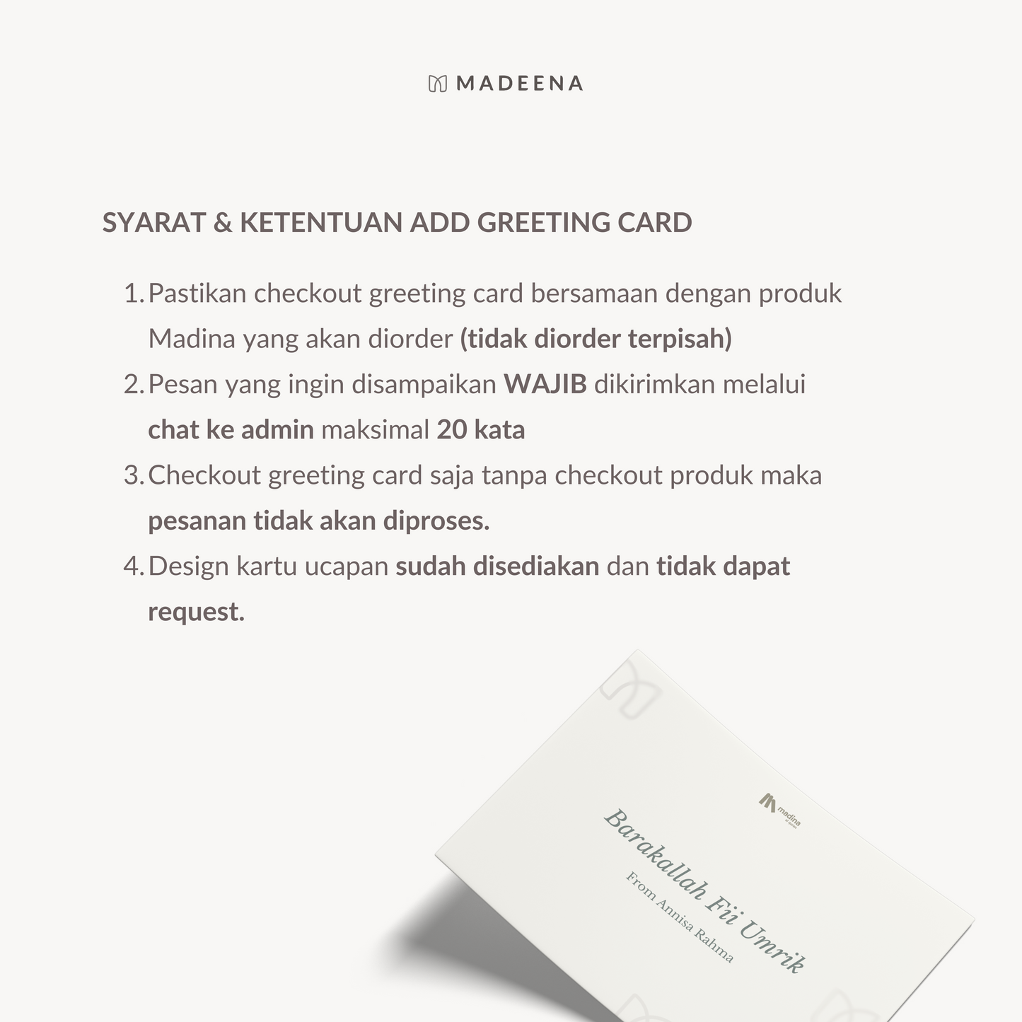 Extra Greeting Card