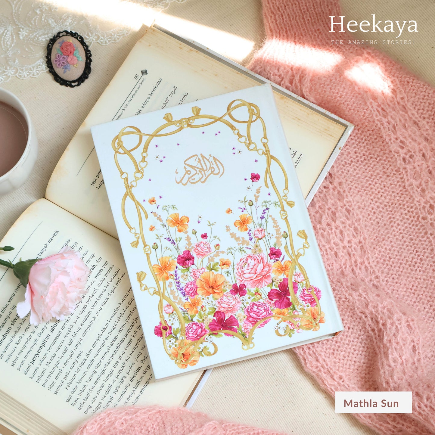 Madinaquran - Alquran Terjemahan QRCode Heekaya Hardcover Aesthetic