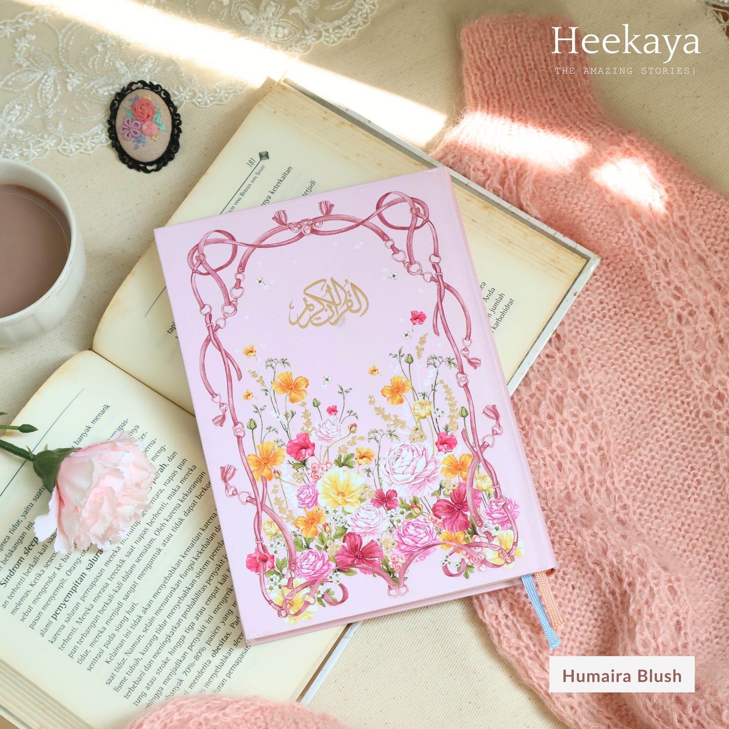 Madinaquran - Alquran Terjemahan QRCode Heekaya Hardcover Aesthetic