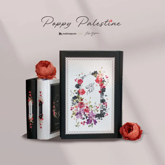 Poppy Palestine Mushaf al Quran Terjemah Hard Cover Ukuran A5