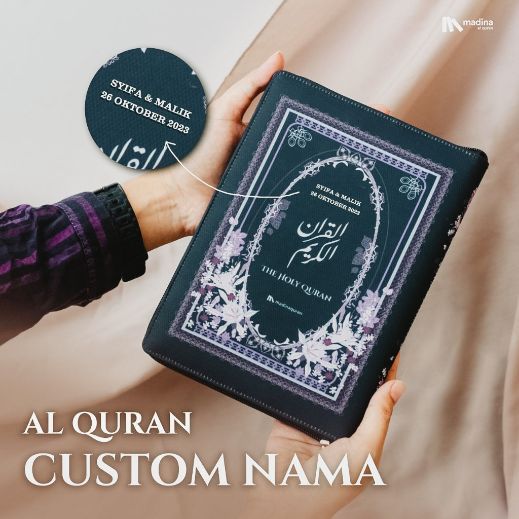 Zhafira Signature HARD COVER Custom Nama